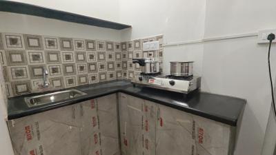 Kitchen Image of 550 Sq.ft 1 BHK Builder Floor for rent in Hulimavu Bengaluru for Rs. 15000