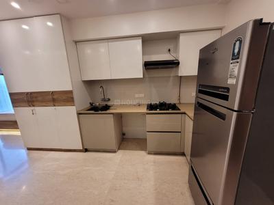 Kitchen Image of 310 Sq.ft 1 RK Apartment / Flat for rent in Hiranandani Solitaire, Thane West Thane for Rs. 35000