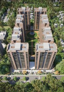 Image of 1315 Sq.ft 2 BHK Apartment / Flat for sale in Rameshwaram Ivaan, Palanpur, Surat for Rs. 5150000