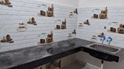 Kitchen Image of 180 Sq.ft 1 RK Independent House for rent in Karaundi Varanasi for Rs. 7000