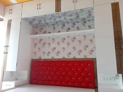 Bedroom Image of 645 Sq.ft 1 BHK Apartment / Flat for sale in Om Paraiso, Padle Gaon Thane for Rs. 4999000