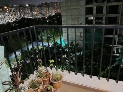 Balcony Image of 1038 Sq.ft 2 BHK Apartment / Flat for rent in BG Tatva, Kharadi Pune for Rs. 50000