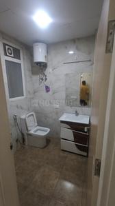 Bathroom Image of 350 Sq.ft 1 RK Builder Floor for rent in Sector 46 Gurgaon for Rs. 25000