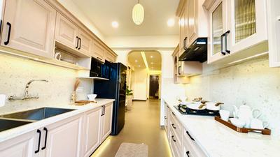 Kitchen Image of 1805 Sq.ft 3 BHK Apartment / Flat for sale in Peer Muchalla Zirakpur for Rs. 12090000