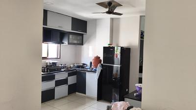 Kitchen Image of 920 Sq.ft 3 BHK Apartment / Flat for sale in Shree Vakratund Vakratund Enclave, Kalali Vadodara for Rs. 4000000