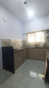 Kitchen Image of 1000 Sq.ft 2 BHK Builder Floor for rent in Sudama Nagar Indore for Rs. 16000
