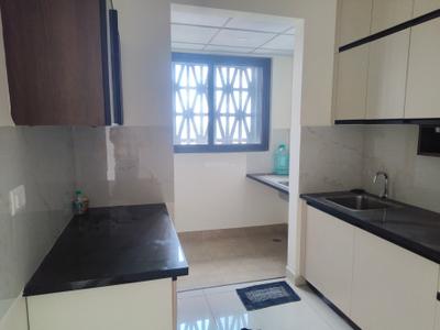Kitchen Image of 1650 Sq.ft 3 BHK Apartment / Flat for rent in Purva Atmosphere, R.K. Hegde Nagar Bengaluru for Rs. 85000