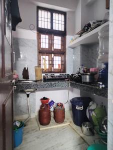 Kitchen Image of 250 Sq.ft 1 RK Apartment / Flat for rent in Munirka New Delhi for Rs. 16000