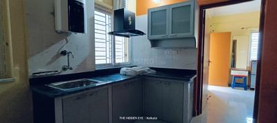 Kitchen Image of 850 Sq.ft 2 BHK Duplex for sale in New Town Society, New Town Kolkata for Rs. 6500000
