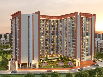 Image of 1210 Sq.ft 2 BHK Apartment / Flat for sale in Millennium Courtyard, Panvel, Navi Mumbai for Rs. 13100000