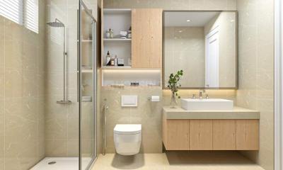 Bathroom Image of 516 Sq.ft 1 BHK Apartment / Flat for sale in One Avenue Phase 1, Ekta Nagar Colony Varanasi for Rs. 3717000
