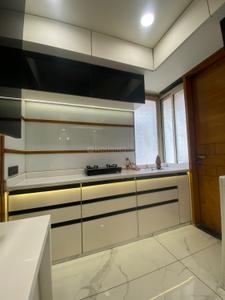 Kitchen Image of 1285 Sq.ft 2 BHK Apartment / Flat for sale in Nebula Tower, Bodakdev Ahmedabad for Rs. 7200000