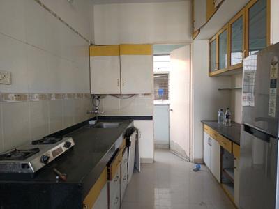 Kitchen Image of 1000 Sq.ft 2 BHK Apartment / Flat for rent in Magarpatta Iris, Magarpatta City Pune for Rs. 35000