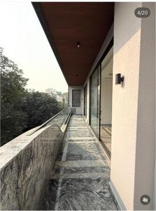 Balcony Image of 4500 Sq.ft 4 BHK Builder Floor for sale in Kailash Colony New Delhi for Rs. 165000000