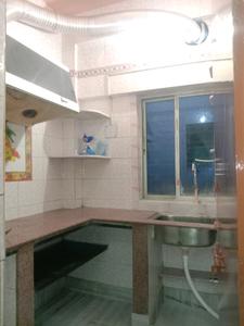 Kitchen Image of 650 Sq.ft 2 BHK Apartment / Flat for rent in Dum Dum Cantonment Kolkata for Rs. 12450
