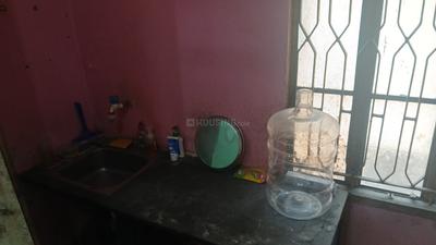 Kitchen Image of 480 Sq.ft 1 BHK Apartment / Flat for rent in Keshtopur Kolkata for Rs. 7123