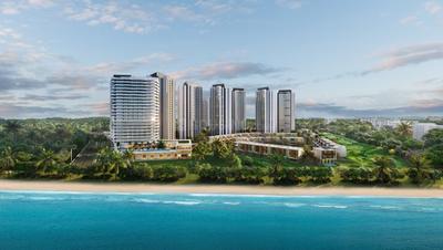 Image of 750 Sq.ft 2 BHK Apartment / Flat for sale in Sunteck Beach Residences, Vasai West, Vasai for Rs. 12000000