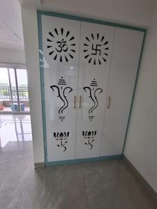 Bedroom Image of 1300 Sq.ft 3 BHK Apartment / Flat for rent in Hallmark Skyrena, Narsingi Hyderabad for Rs. 55000