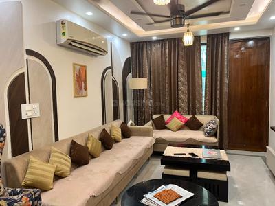 Hall Image of 1850 Sq.ft 3 BHK Apartment / Flat for rent in Jai Maa Apartment, Sector 5 Dwarka New Delhi for Rs. 39000