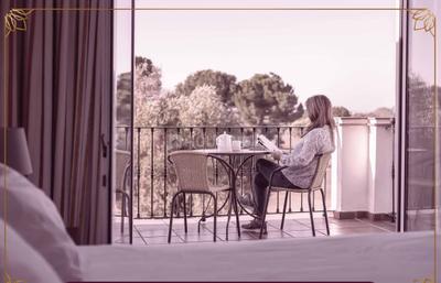 Balcony Image of 2975 Sq.ft 3 BHK Apartment / Flat for sale in AU The Sunflower Phase 1, Bamheta Village Ghaziabad for Rs. 35700000