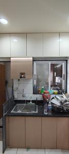 Kitchen Image of 1500 Sq.ft 3 BHK Apartment / Flat for sale in VR Imperia, Waghodia Road Vadodara for Rs. 5500000