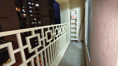 Balcony Image of 1950 Sq.ft 3 BHK Apartment / Flat for rent in Paradise Sai World City, Panvel Navi Mumbai for Rs. 40000