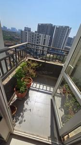 Balcony Image of 570 Sq.ft 2 BHK Apartment / Flat for rent in Godrej Infinity, Mundhwa Pune for Rs. 38000
