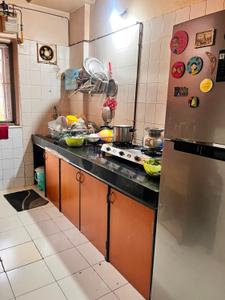 Kitchen Image of 1250 Sq.ft 2 BHK Apartment / Flat for rent in K Raheja Woods, Kalyani Nagar Pune for Rs. 48000