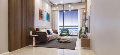 Hall Image of 441 Sq.ft 1 BHK Apartment / Flat for sale in Ajmera Downtown, Kalbadevi Mumbai for Rs. 28600000