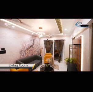 Hall Image of 1205 Sq.ft 3 BHK Apartment / Flat for sale in Maltekdi Amravati for Rs. 8000000