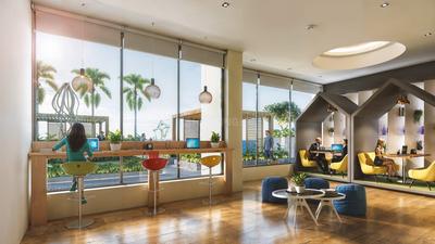 Balcony Image of 1000 Sq.ft 2 BHK Apartment / Flat for sale in Ghansoli Navi Mumbai for Rs. 21000000