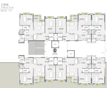 Image of 1425 Sq.ft 2 BHK Apartment / Flat for sale in Althan, Surat for Rs. 6412500