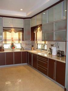 Kitchen Image of 2580 Sq.ft 3 BHK Apartment / Flat for rent in Blue City Township and Colonizers Budget Homes 7, Ranjit Avenue Amritsar for Rs. 25000
