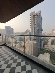 Balcony Image of 1900 Sq.ft 4 BHK Apartment / Flat for sale in Ekta Estrella, Bandra West Mumbai for Rs. 155000000