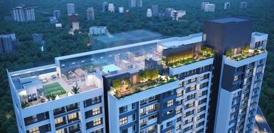 Brochure Image of 900 Sq.ft 2 BHK Apartment / Flat for rent in Ashar Arize, Kalwa Thane for Rs. 40000
