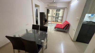 Living Room Image of 978 Sq.ft 2 BHK Apartment / Flat for rent in Nahar Jonquille and Jamaica, Powai Mumbai for Rs. 75000