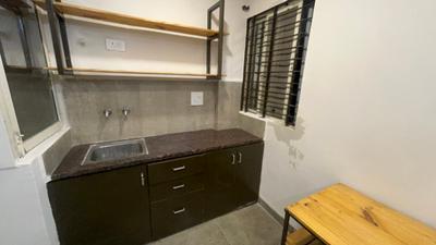 Kitchen Image of 350 Sq.ft 1 RK Builder Floor for rent in Scheme No 54 Indore for Rs. 13000