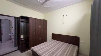 Bedroom Image of 1250 Sq.ft 2 BHK Builder Floor for rent in Gmada Aerocity Mohali for Rs. 30000