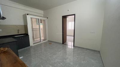 Living Room Image of 550 Sq.ft 1 BHK Apartment / Flat for rent in Whitefield Bengaluru for Rs. 20000