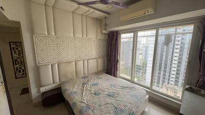 Bedroom Image of 1050 Sq.ft 3 BHK Apartment / Flat for rent in Prem Tower, Goregaon West Mumbai for Rs. 100000