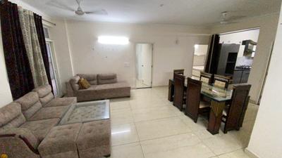 Living Room Image of 1500 Sq.ft 3 BHK Apartment / Flat for rent in Bliss Orra, Gazipur Zirakpur for Rs. 35000