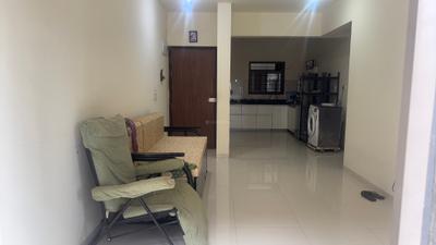 Living Room Image of 700 Sq.ft 1 BHK Apartment / Flat for rent in Skyi Songbirds , Bhugaon Pune for Rs. 22000