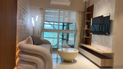 Living Room Image of 1150 Sq.ft 2 BHK Apartment / Flat for sale in 147 Green, Ulwe Navi Mumbai for Rs. 10200000