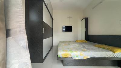 Bedroom Image of 1050 Sq.ft 2 BHK Apartment / Flat for rent in Suyog Space, Wakad Pune for Rs. 39500
