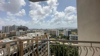 Balcony Image of 1050 Sq.ft 2 BHK Apartment / Flat for sale in DBR Paramount Heights, Vasai West Vasai for Rs. 9200000