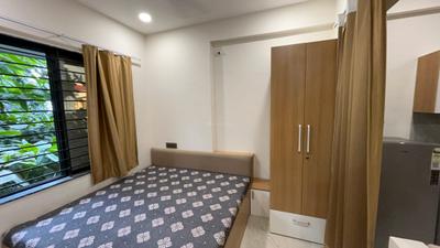 Bedroom Image of 1500 Sq.ft 1 BHK Independent House for rent in Mahalakshmi Nagar Indore for Rs. 20000