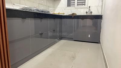 Kitchen Image of 1360 Sq.ft 3 BHK Apartment / Flat for rent in MR Delhi 99, Bhopura Ghaziabad for Rs. 18000