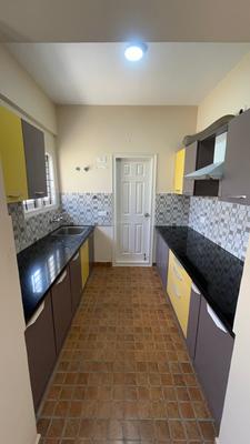 Kitchen Image of 1200 Sq.ft 2 BHK Apartment / Flat for rent in Cooke Town Bengaluru for Rs. 45000