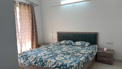 Bedroom Image of 1218 Sq.ft 2 BHK Apartment / Flat for rent in Adani Aster Phase 1, Vaishno Devi Circle Ahmedabad for Rs. 35000
