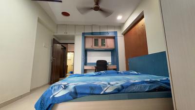 Bedroom Image of 1250 Sq.ft 2 BHK Apartment / Flat for rent in Beverly Park, Nerul Navi Mumbai for Rs. 80000